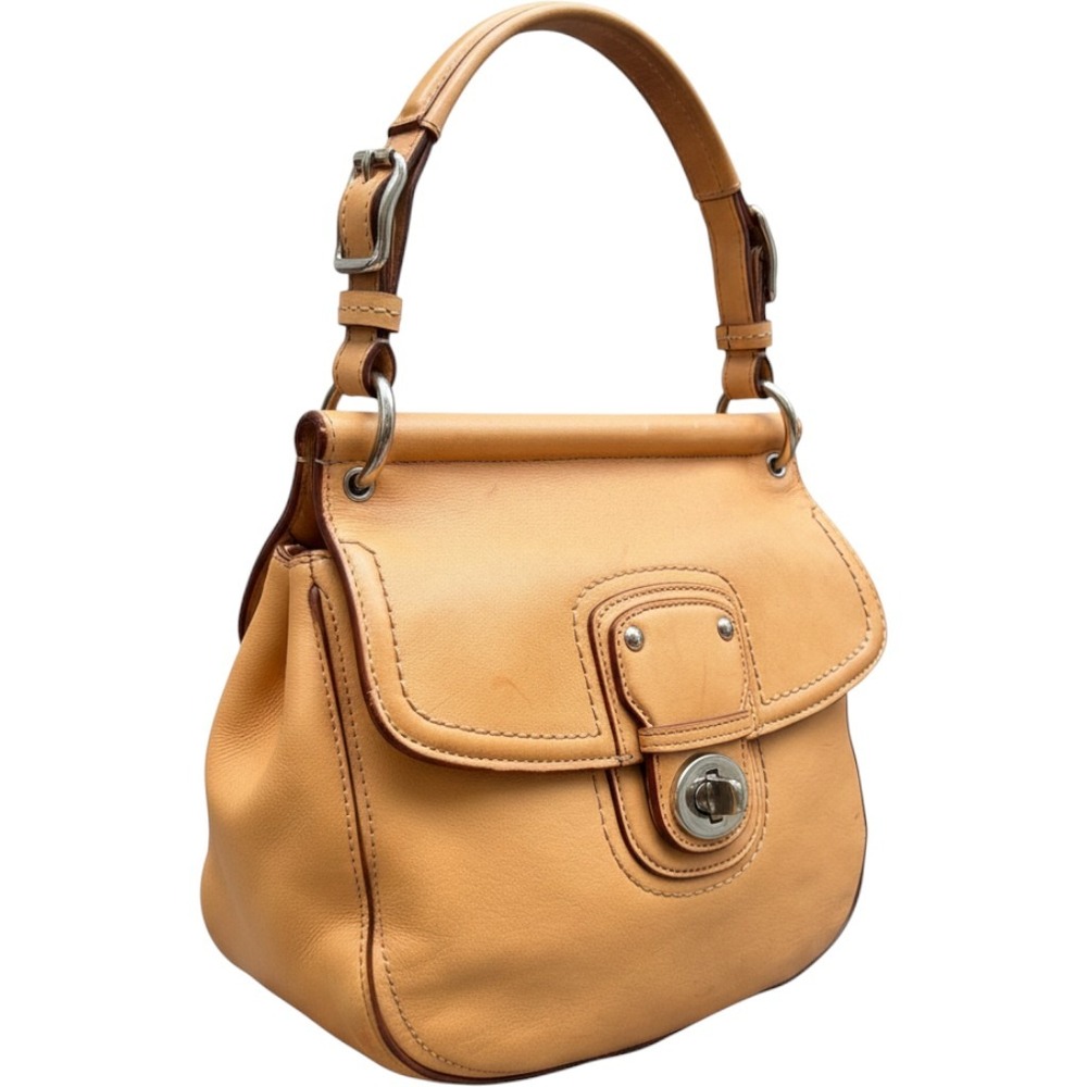 Coach 70th Anniversary Willis Tan Leather Crossbody Bag 19132
